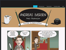 Tablet Screenshot of andreasiversen.com